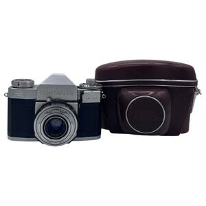 Zeiss Ikon Contaflex Camera with 1:2.8 45 mm lens with case **Read**